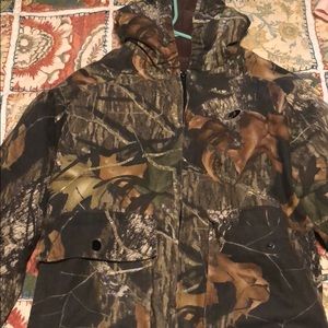 Camo jacket, youth XL